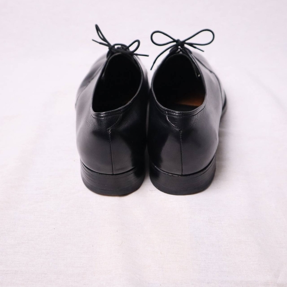 Barker Black Leather Derby Dress Shoes UK 7 / US 8 Made in England - Picture 6 of 7
